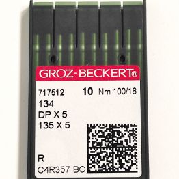 Иглы для промышленных швейных машин Groz-Beckert DPx5, R, №100
