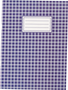 Зошит для записів BUROMAX, А4, 48 аркушів, клітинка, обкладинки в асортименті