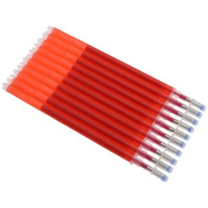 Ручка - стержень термо, исчезает при утюжке, цвет красный 110мм (толщина 5мм)
