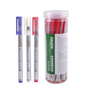 Набір термо ручок 12шт, зникає при прасуванні, колір червоний, синій, білий 145мм JINZEN