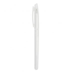 Ручка термо 140мм, зникає при прасуванні, колір білий, до стержня 110мм (товщина 5 мм)