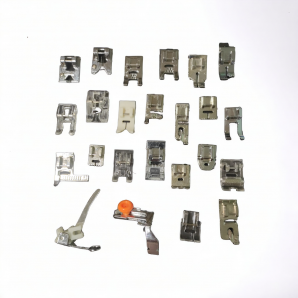 Набір лапок GT 24 шт для побутових швейних машин в картонній коробці Лапкотримач у ПОДАРУНОК