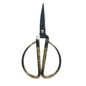 Ножиці універсальні для шиття та рукоділля з золотими ручками DE XIAN 127mm (5") K42