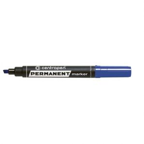 Маркер CENTROPEN Permanent 8576/03 1-4,6 мм клиновидный синий