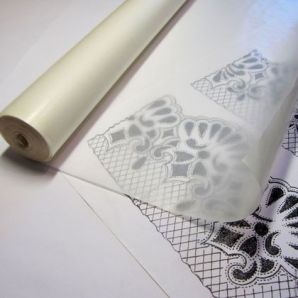 Калька прозрачная для выкройки в рулоне КТ6440Р ширина 64 см длина 40 метров, плотность 52г/м.кв