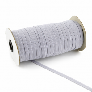 Бельевая резинка Peri плоская белая ширина 6 мм длина 200 ярдов (≈ 183 метра)