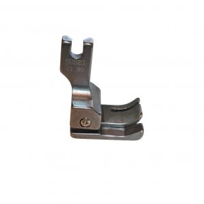 Лапка компенсационная (плавающая) левая с ограничителем SUSEI CL80 (8 мм) для промышленных швейных машин