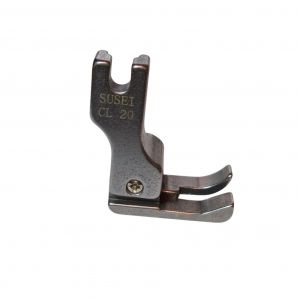 Лапка компенсационная (плавающая) левая с ограничителем SUSEI CL20 (2 мм) для промышленных швейных машин