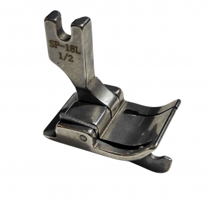 Лапка металлическая SP-18 L 1/2 для промышленных швейных машин для отстрочки по левому краю