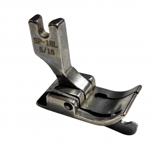 Лапка металлическая SP-18 L 5/16 для промышленных швейных машин для отстрочки по левому краю