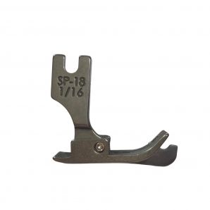 Лапка металлическая SP-18 R 1/16 для промышленных швейных машин для отстрочки по правому краю