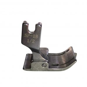 Лапка металлическая SP-18 R 1/2 для промышленных швейных машин для отстрочки по правому краю