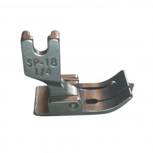 Лапка металлическая SP-18 R 1/4 для промышленных швейных машин для отстрочки по правому краю