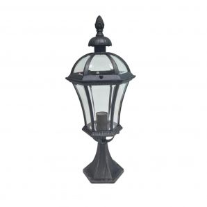 Светильник уличный Lusterlicht Real II 1504L Е27 столбик низкий (7374)