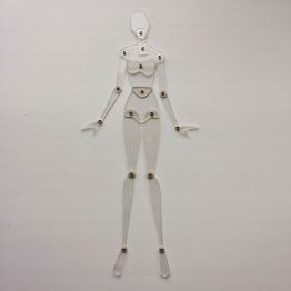 Шаблон женская фигура Lekala Fashion Doll