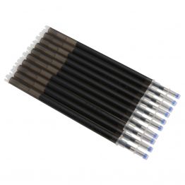 Ручка - стержень термо, исчезает при утюжке, цвет черный 110мм (толщина 5мм)