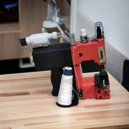 Мешкозашивочная портативная швейная машина с роликом и автоматической подачей масла GK9-818R 220V, 210W
