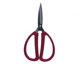 Ножницы бытовые универсальные для шитья и рукоделия с пластиковыми ручками DE XIAN K12 150 мм (6")