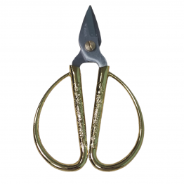 Ножницы универсальные для шитья и рукоделия с золотыми ручками DE XIAN 115 mm (4.5") B12