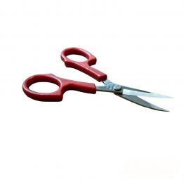 Ножницы универсальные для шитья и рукоделия с пластиковыми ручками PIN 1553 вигнуті, 130 мм