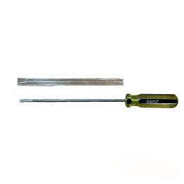 Отвертка DAYU D112-8 плоская 30см, пластиковая ручка, магнитный наконечник