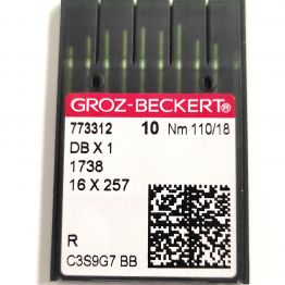 Иглы для промышленных швейных машин Groz-Beckert DBx1, R, №110