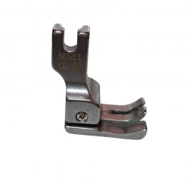 Лапка компенсационная (плавающая) левая с ограничителем SUSEI CL50 (5мм) для промышленных швейных машин