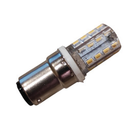 Світлодіодна лампа з силіконовим плафоном для швейних машин AOM B15, 3 W, 230 V, 6400 K, 25000 hrs, 200 Lm