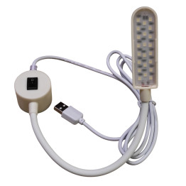 Світильник AOM-22A (5V) з USB, енергозберігаючий для швейної техніки 22 світлодіоди, на магніті